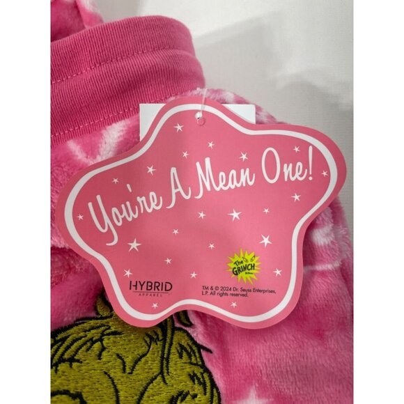 The Grinch Womens Plush Wooby Jogger Pink Large 12-14 - Picture 11 of 11